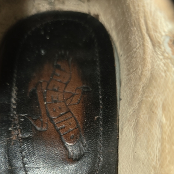 Freebird by Steven Distressed Teal Strappy Buckle Heels - Picture 2 of 5